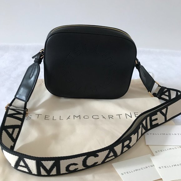 Stella Mccartney Stella Logo Camera Bag, Black - Picture 2 of 11